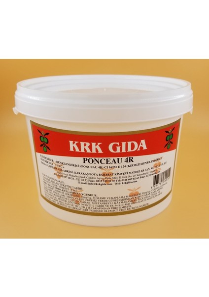 Kırmızı Gıda Boyası 1 kg