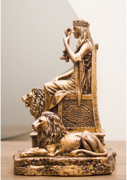 Kibele Tasarım Biblo Bolluk ve Bereket Tanrıçası Heykel Ev Dekor Hediyelik Eşya fiyatları