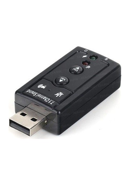 4506 7.1 3.5mm USB Ses Kartı Mikrofon Kulaklık Harici