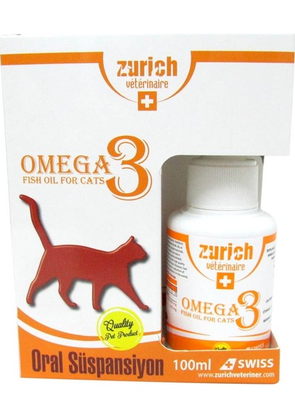 Zürich Zurich Cat Omega 3 100 Ml