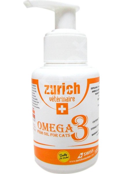 Zürich Zurich Cat Omega 3 100 Ml
