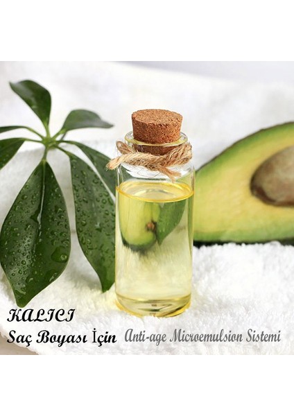 Organik Amonyaksız Saç Boyası (Koyu Kahve-3.00)+Oksidan (2 Adet)