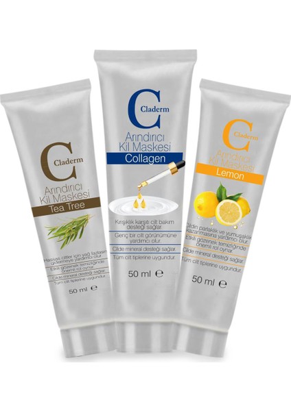 50ML 3'lü (Tea Tree-Collagen-Lemon) Avantaj Paketi
