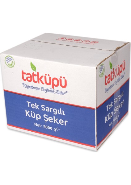 Tek Sargılı Küp Şeker 5 kg