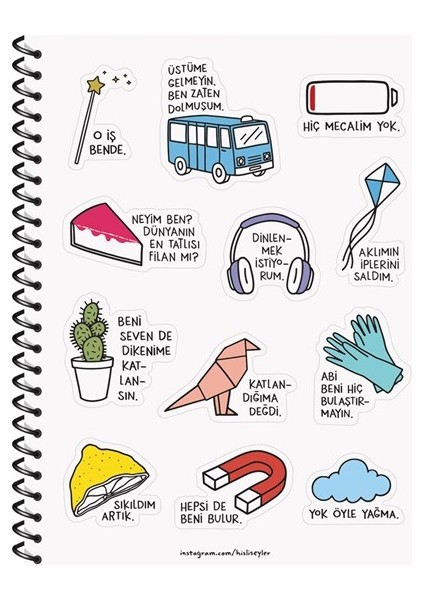 Hepsi De Beni Bulur Çizgili Defter 16.5 x 22.5 cm modelleri