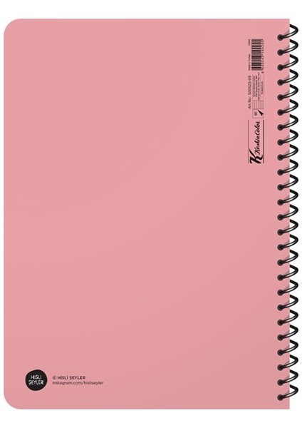 Hisli Şeyler Neyim Ben Dünyanın En Tatlısı Filan Mı? Kareli Defter 16.5 x 22.5 cm