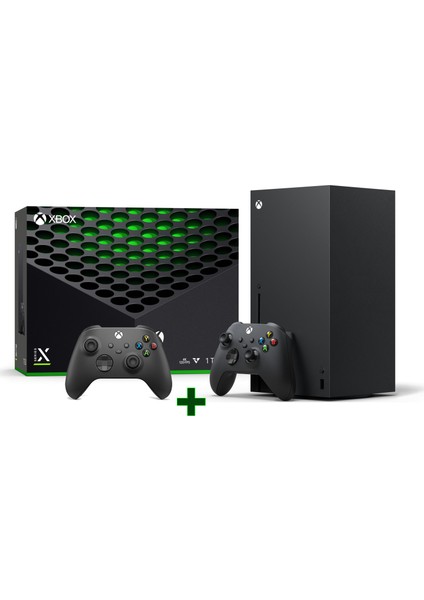 Xbox Series x Oyun Konsolu Siyah 1 Tb + 2. Kol (Ithalatçı Garantili)