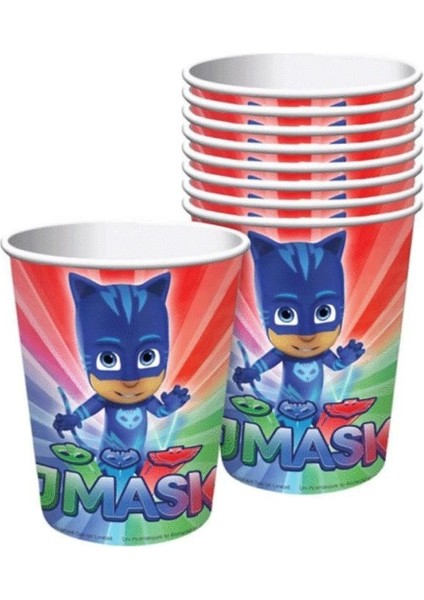 Pj Maskeliler Karton Bardak 8 Adet