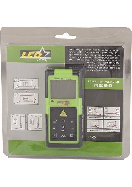 Lazerli Mesafe Ölçme Mk 30