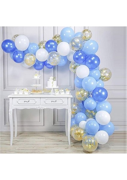 Pastel Renkler Zincir Balon Seti