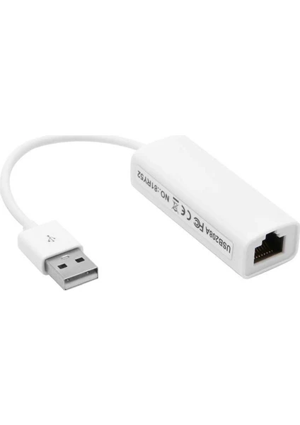 PrimeX Plus PrimeX Plus PX-2120 USB 2.0 To RJ45 Ethernet Çevirici (WIN10 Tak Çalıştır)