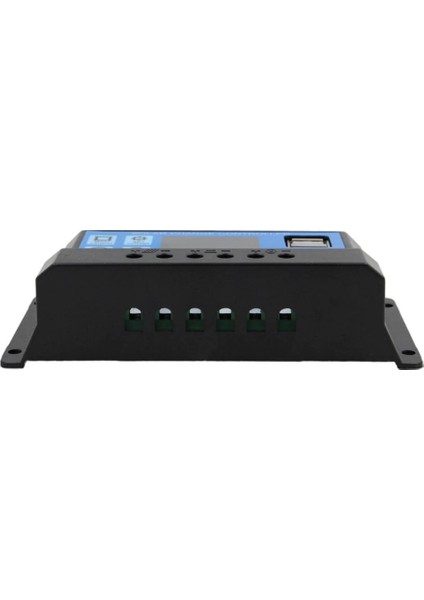 Zauss 20 A Dijital Solar Şarj Akü Kontrol Cihazı Güneş Paneli Şarj Regülatörü Dual USB