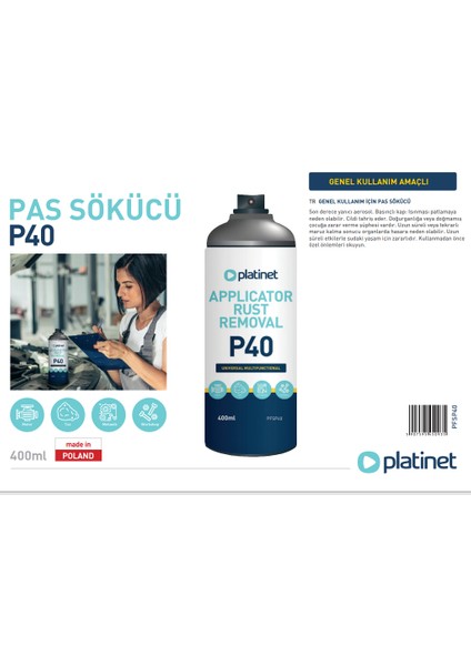 Pas Sökücü (400ML) Platınet