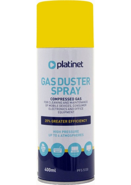 Gas Duster Spray (Basınçlı Hava Spreyi 3,5 Bar)