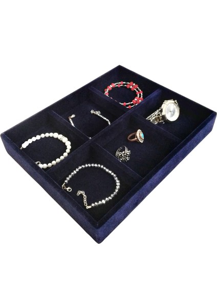 Çok Amaçlı Takı ve Aksesuar Standı Parlement Mavisi fiyatları