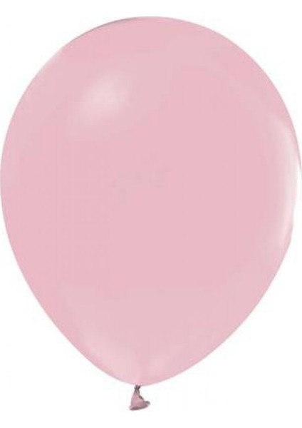 Balon Düz Pastel(Makaron Balon) Bebek Pembe PK:100
