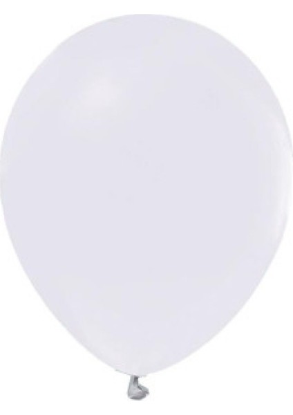 Balon Düz 12 Inc Beyaz PK:100