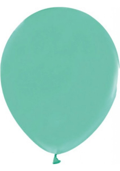 Balon Düz Pastel(Makaron.pudra Balon)12 Inc Su Yeşili PK:100