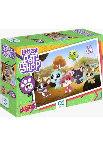Littlest Petshop Kutulu Puzzle/yapboz 100'PARÇA