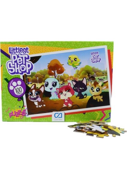 Littlest Petshop Kutulu Puzzle/yapboz 100'PARÇA