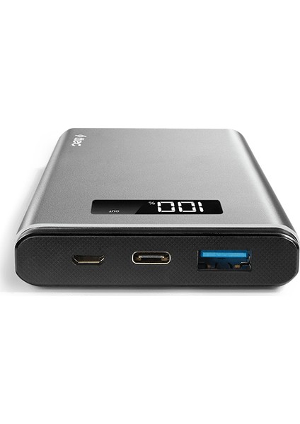 AlumiSlim LCD QC 3.0 10000mAh Taşınabilir Şarj Aleti indirimleri