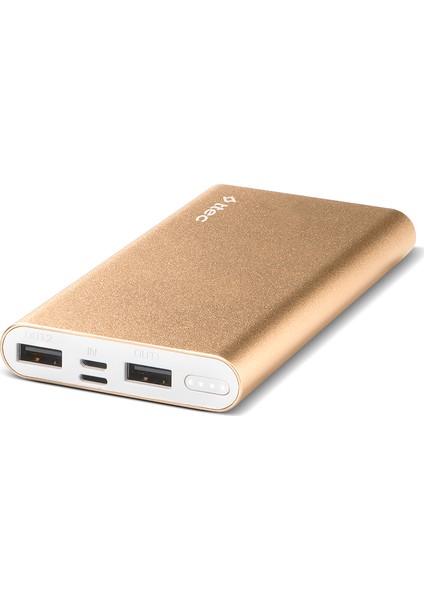 AlumiSlim S 10.000mAh Taşınabilir Şarj Aleti Powerbank Altın