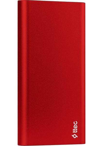 AlumiSlim S 10.000mAh Taşınabilir Şarj Aleti Powerbank Kırmızı