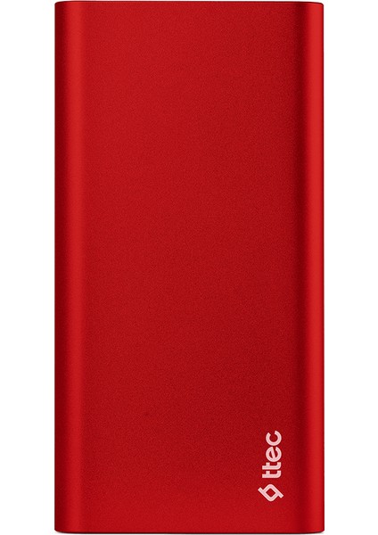 AlumiSlim S 10.000mAh Taşınabilir Şarj Aleti Powerbank Kırmızı