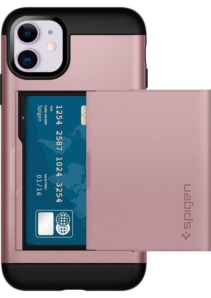 Apple iPhone 11 Kılıf Slim Armor CS Rose Gold - 076CS27437