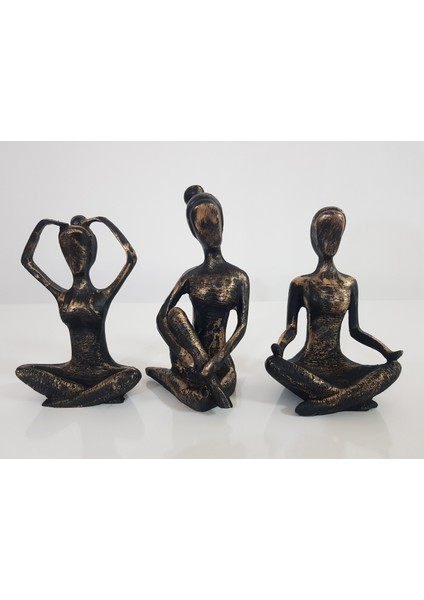 Morzahome 3lu Biblo Yoga Figürlü