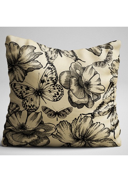 Özel Tasarım Yastık Kırlent Kılıfı 306 - Çift Tarafı Baskılı