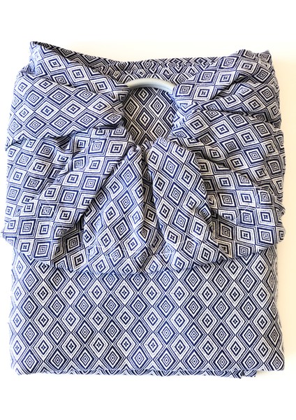 Halka Sling - Babysling - Diomond - Bebek Taşıyıcı - Pamuk - Taşıma Şalı – Mavi modelleri