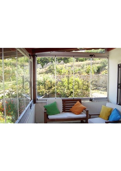 Cam Balkon Fitili 8 mm Cam Için Şeffaf Tüm Çeşitler Küçük ( H ) 180 cm