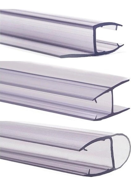 Cam Balkon Fitili 8 mm Cam Için Şeffaf Tüm Çeşitler Küçük ( H ) 150 cm