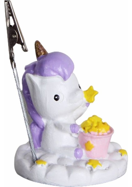 Unicorn Tasarımlı Puf Yastık Unicorn Işıklı Biblo Masa Gece Lambası Unicorn Notluk Hediye