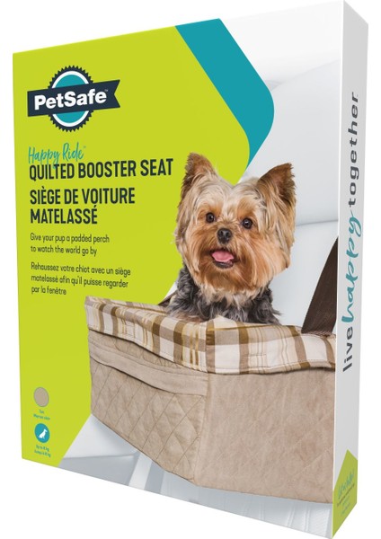 Petsafe Solvit Petsafe Happy Rıde Kapitoneli Köpek Otokoltuğu 8 Kiloya Kadar Taba Renk PTV17-16901