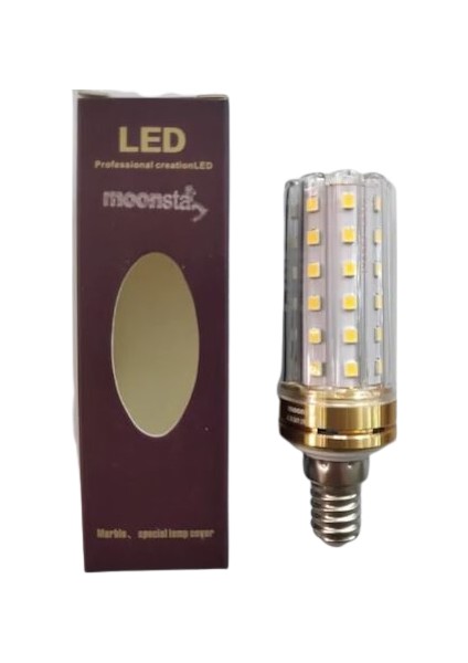 Mısır LED Ampül 12W E-14 Gün Işığı ve Beyaz Modlu (Üçlü Devre)