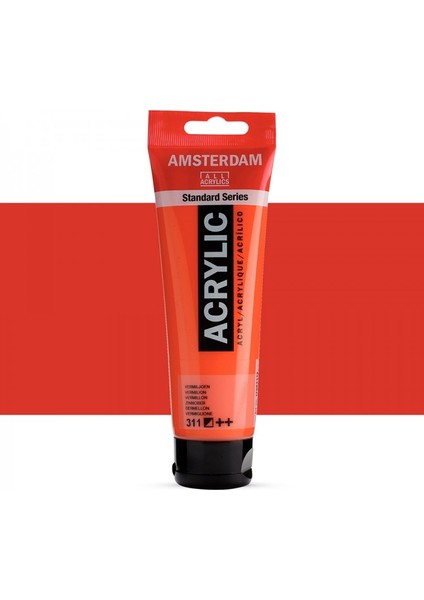 Akrilik Boya 120 ml Vermilion 311