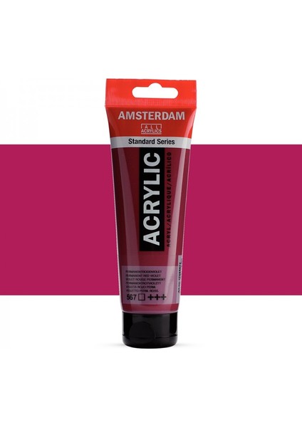 Akrilik Boya 120 ml Permanent Red Violet 567
