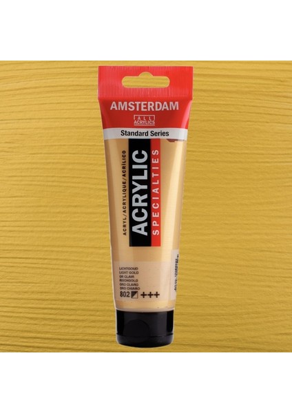 Akrilik Boya 120 ml Light Gold 802