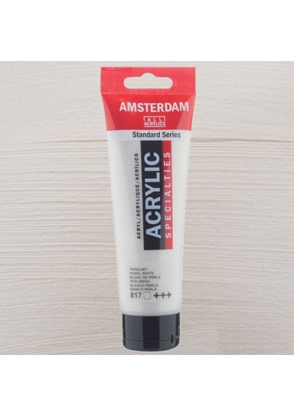 Akrilik Boya 120 ml Pearl White 817