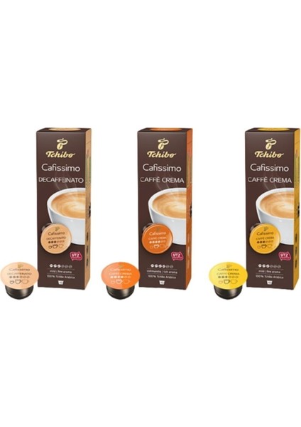 Caffissimo Kapsül Kahve Aroma Seti 3 x 10'lu