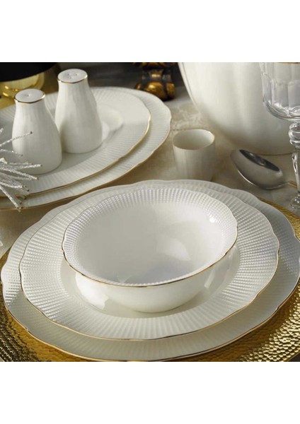 Bone Ilay 71 Parça 12 Kişilik Yemek Takımı