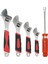 Somafıx Kayasan Kurbağacık Anahtar Takımı 6-8-10-12 Inç Somafix Asetat Flex Mafsallı Lokmalı TORNAVIDA13MM 1