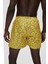 Cepli Desenli Sarı Erkek Şort Mayo 3