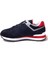 10219253 Lacivert Kırmızı Günlük Erkek Deri Spor Ayakkabı 3