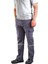 Eser - 7-7 Gabardin Kom.cepli Iş Pantolonu Reflektörlü - Kışlık - Gri L 1