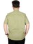 Buyuk Beden Erkek Kısa Kol Hakim Yaka 20387 Yeşil 3