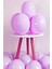 Lila Makaron (Pastel) Balon 10 Adet 1