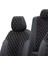 Store Volkswagen Transporter T-5 2004-2015 8+1 (9 Kişi) Özel Üretim Koltuk Kılıfı Madrid Design Tay Tüyü Siyah - Beyaz 4